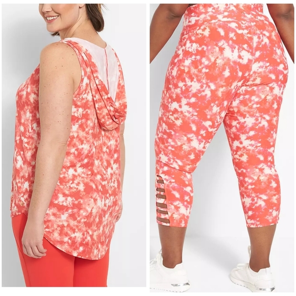NWT 18/20 BUNDLE TOP & BOTTOM  LANE BRYANT LIVI ACTIVE SET (2 PCS) - Picture 2 of 6